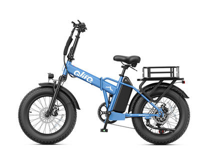 Hunter Plus All-Terrain Folding Electric Bike for Adults