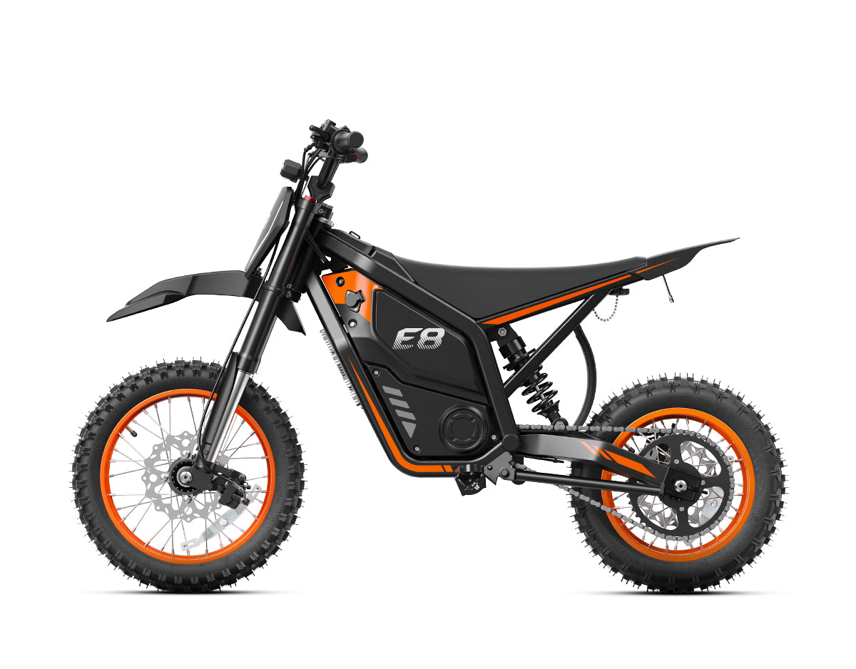 electric dirt bicycle Vela E8 Bike for Teens & Adults Disney Villains - Mini resistant design allows reliable Dry Fly Color Palette:Black Brand_ULA Equipment