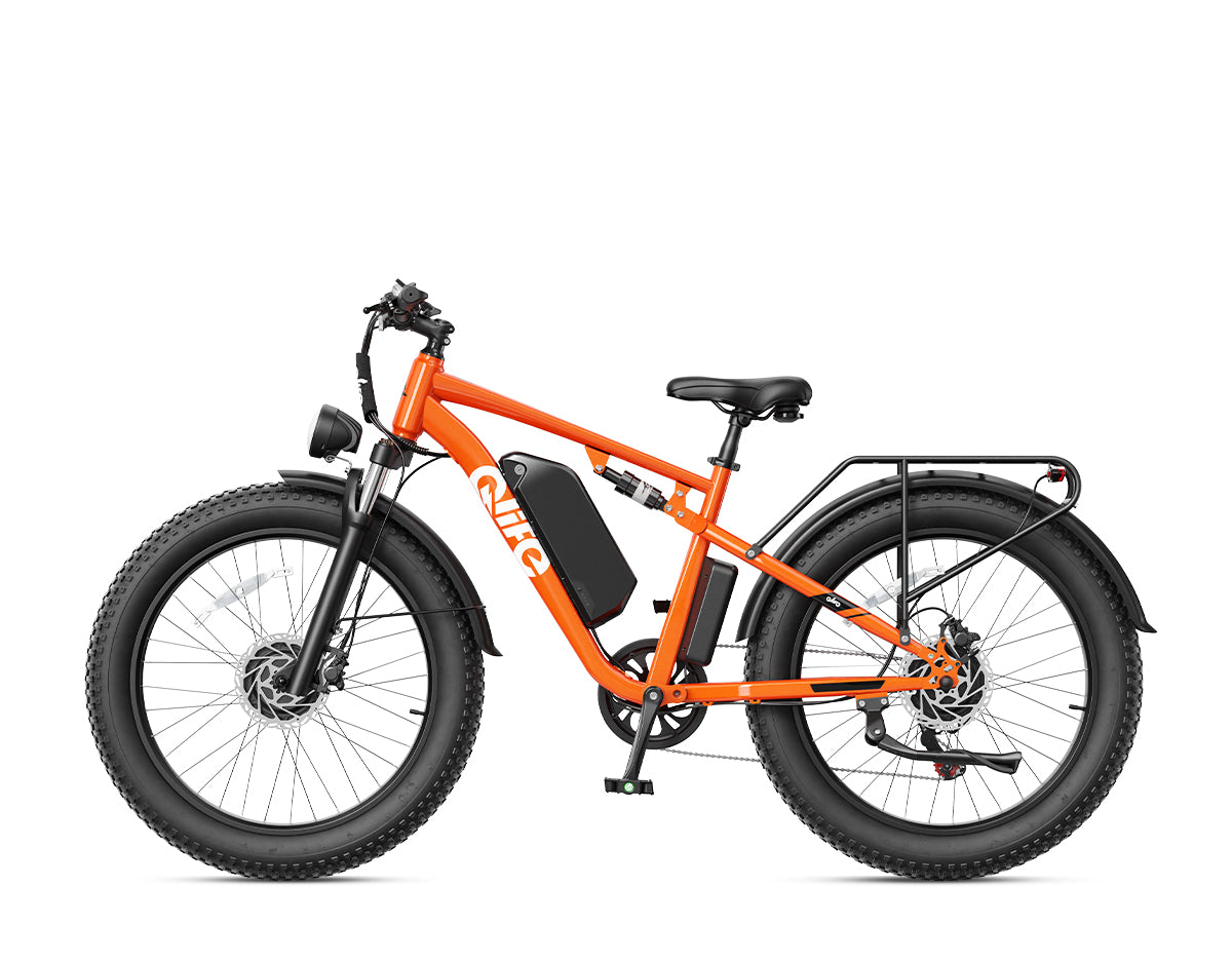 Racer Max Dual Motor 26x4.0'' Fat Tire Electric Bike for Adults