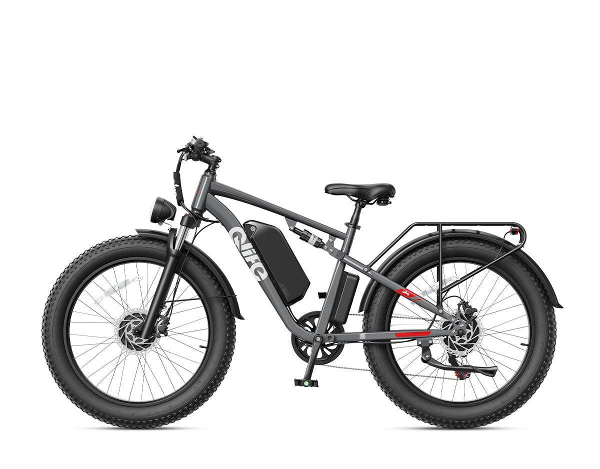 Racer Max Dual Motor 26x4.0'' Fat Tire Electric Bike for Adults