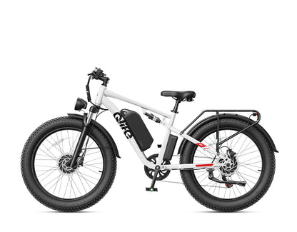 Racer Max Dual Motor 26x4.0'' Fat Tire Electric Bike for Adults