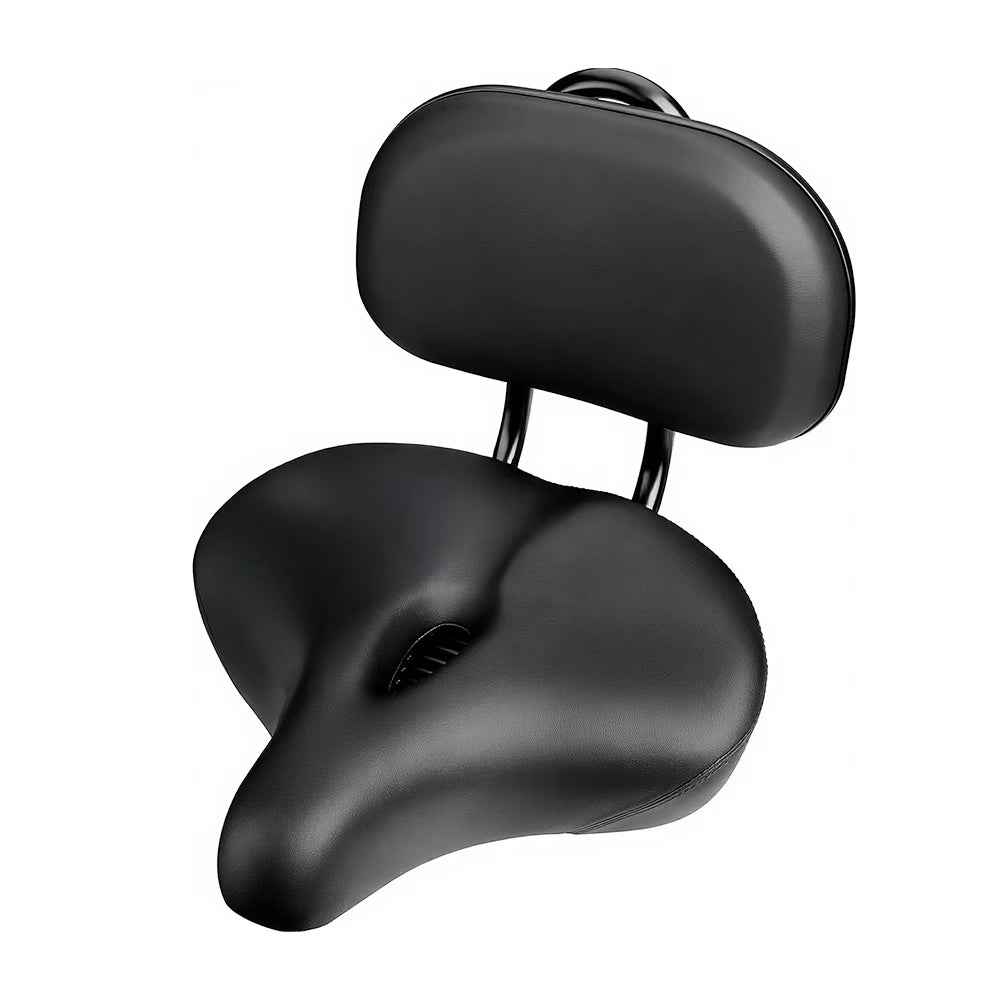 Extra Wide Bike Seat with Backrest
