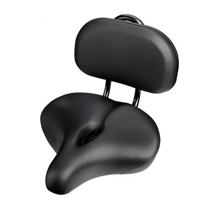 Extra Wide Bike Seat with Backrest