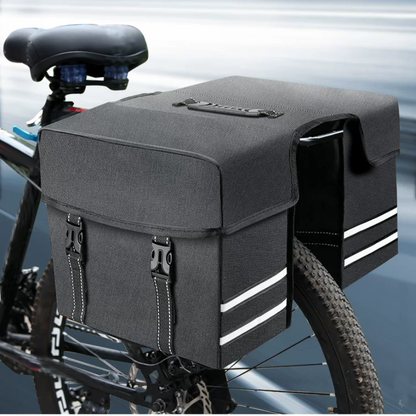 Free Bike Rack Pannier Bag*2