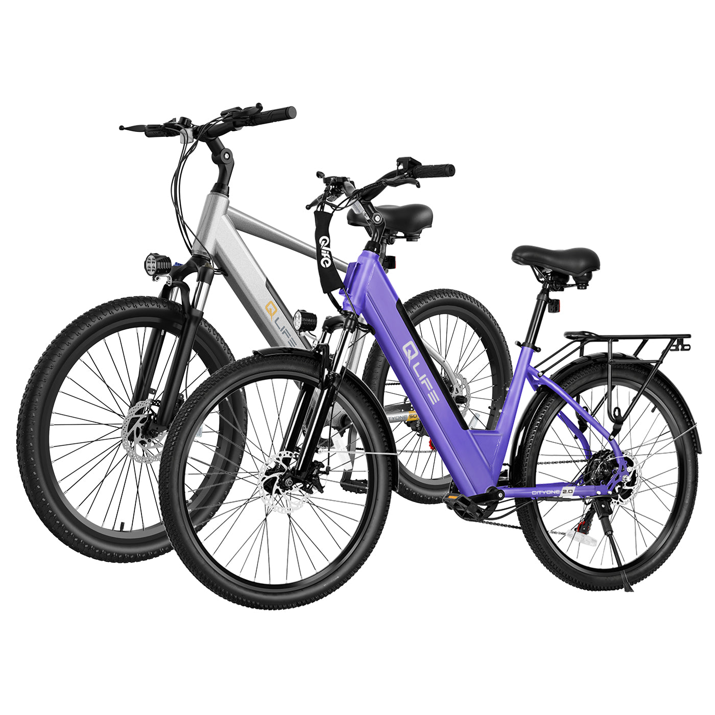 Qlife® Ebike Combo Sale Cityone ST 2.0+Cityone SO 2.0