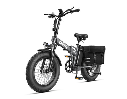 Hunter Plus All-Terrain Folding Electric Bike for Adults
