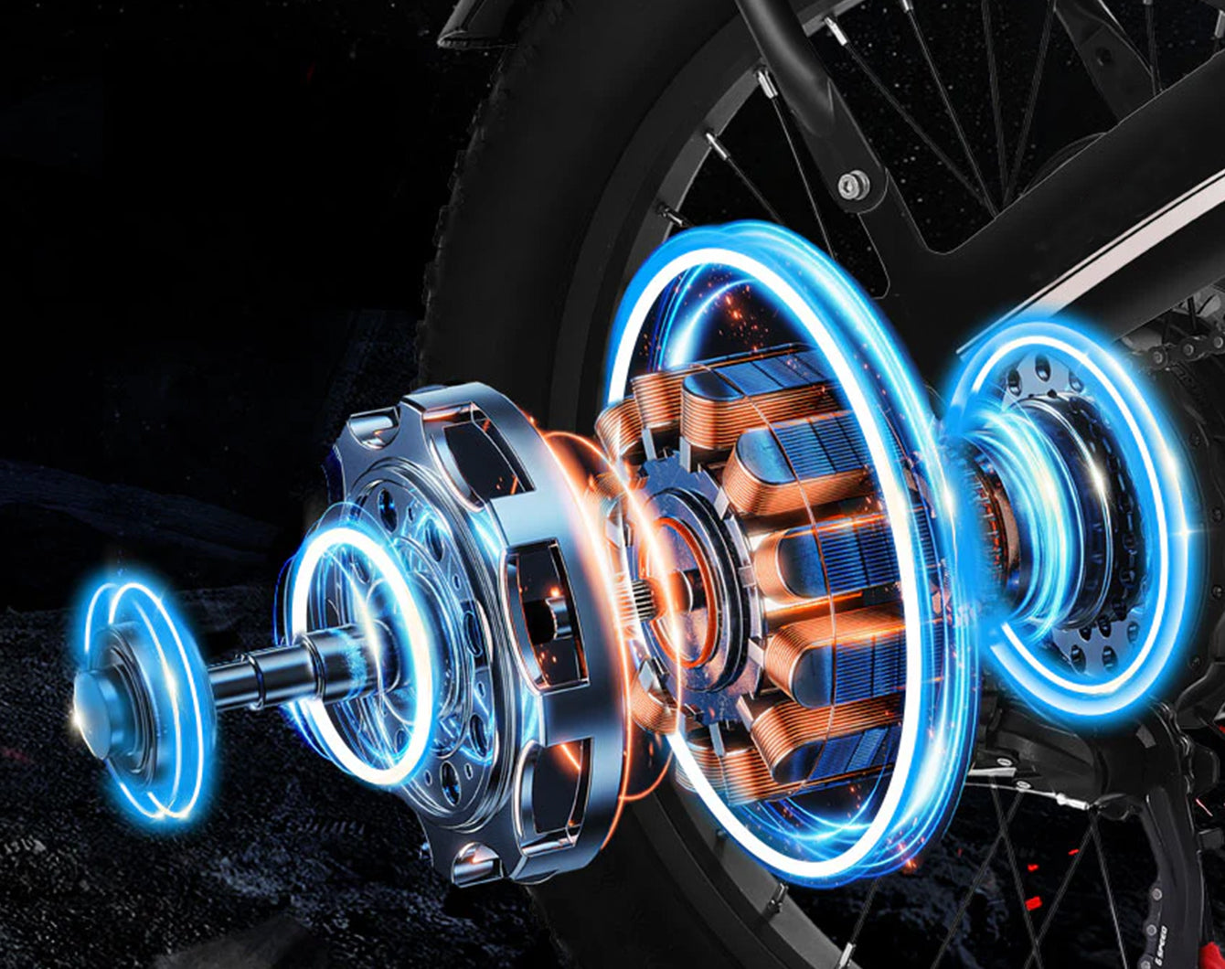1200W Peak Motor, Up to 28MPH