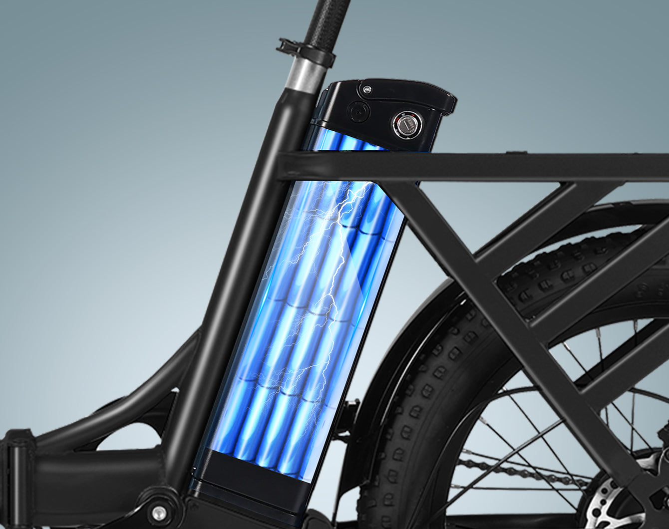 48V 10.4Ah Long-Range Battery, Certified for Safety