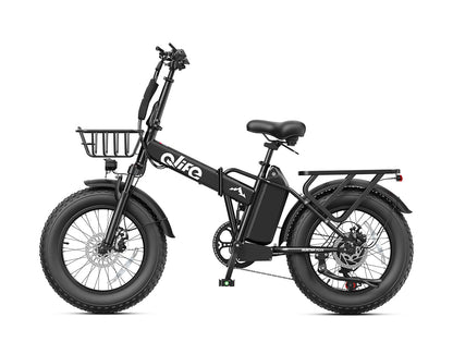 Hunter Plus All-Terrain Folding Electric Bike for Adults