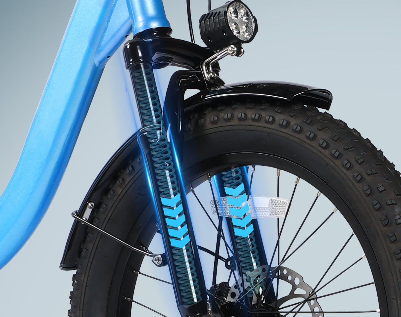 Adjustable Front Suspension Fork