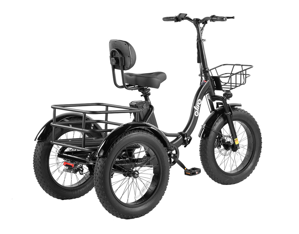 Triker Plus Folding 3 Wheels Electric Bike – Qlife Bike