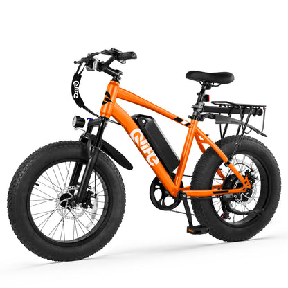 Racer 20x4.0'' Fat Tire Electric Bike For Adults