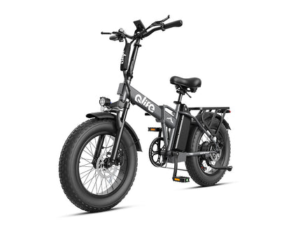 Hunter Plus All-Terrain Folding Electric Bike for Adults