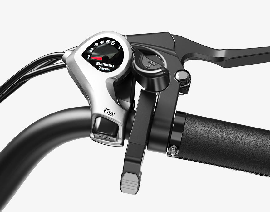 Smooth Control with Shimano 7-Speed System