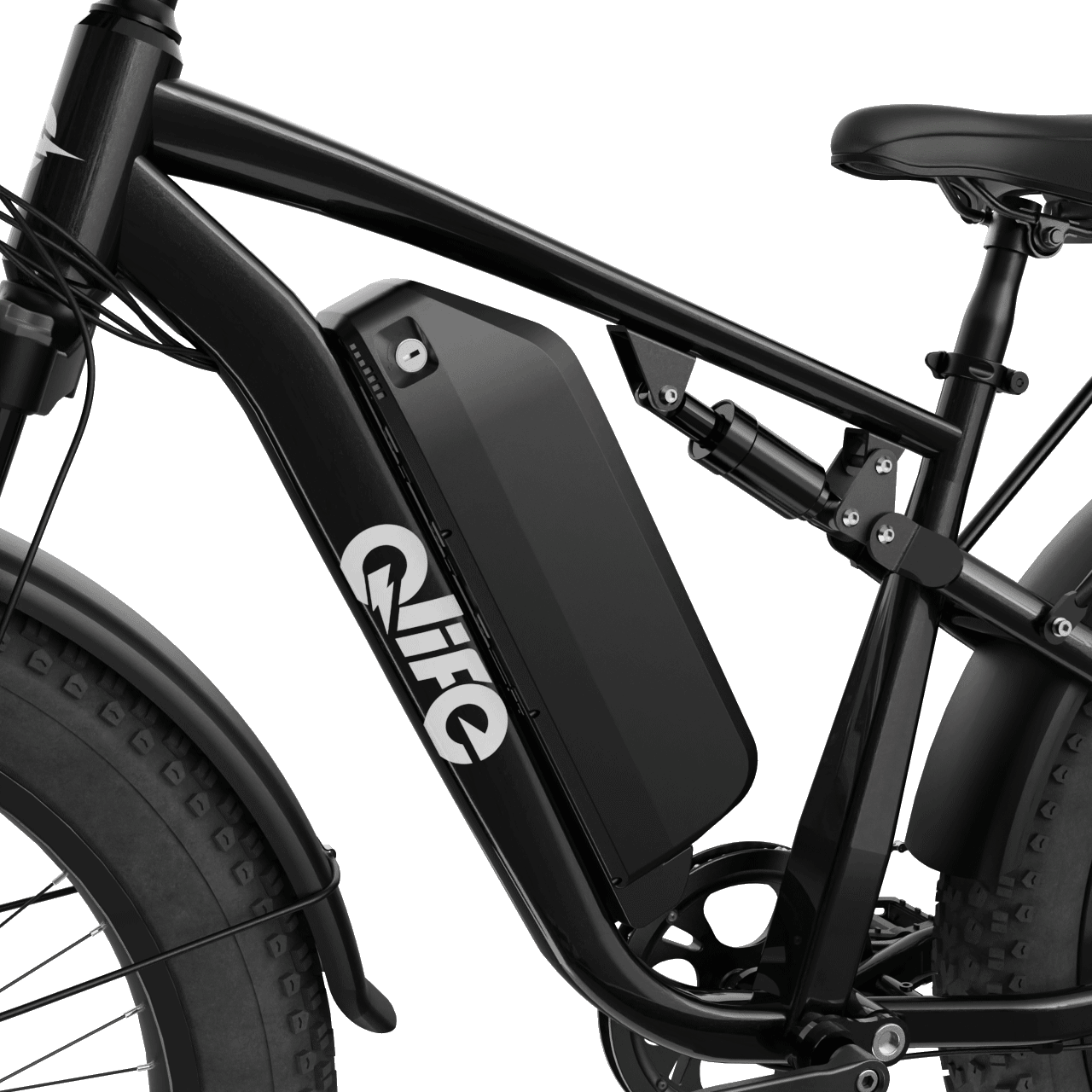 Up to 75-Mile Range & UL-Certified 48V/15.6Ah Battery