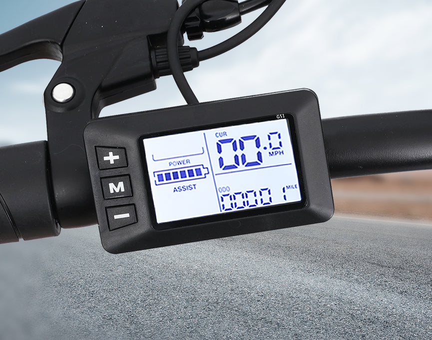 Smart LCD Display for Real-Time Ride Monitoring