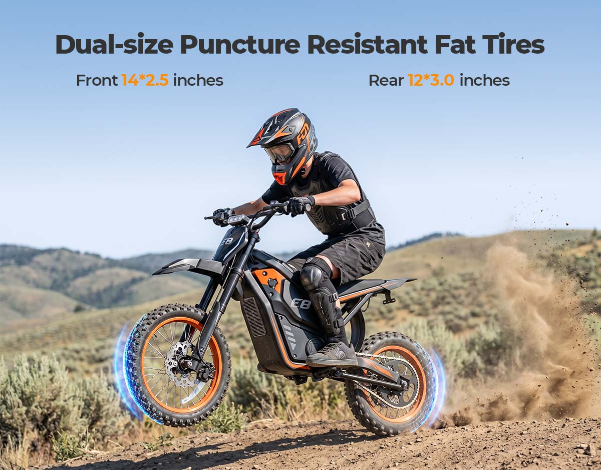 Vela E8 Electric Dirt Bike for Teens & Adults