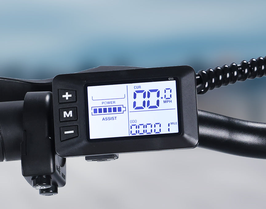 Smart LCD Display for Real-Time Ride Monitoring