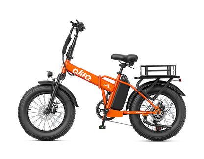 Hunter Plus All-Terrain Folding Electric Bike for Adults
