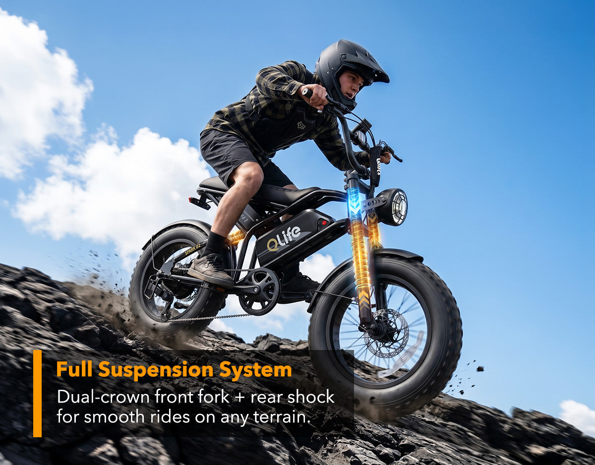 Spark D2 16x4.0" Moped-Style E-Bike