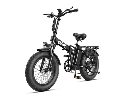 Hunter Plus All-Terrain Folding Electric Bike for Adults