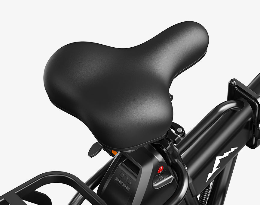 Wide Comfort Saddle for Longer Rides