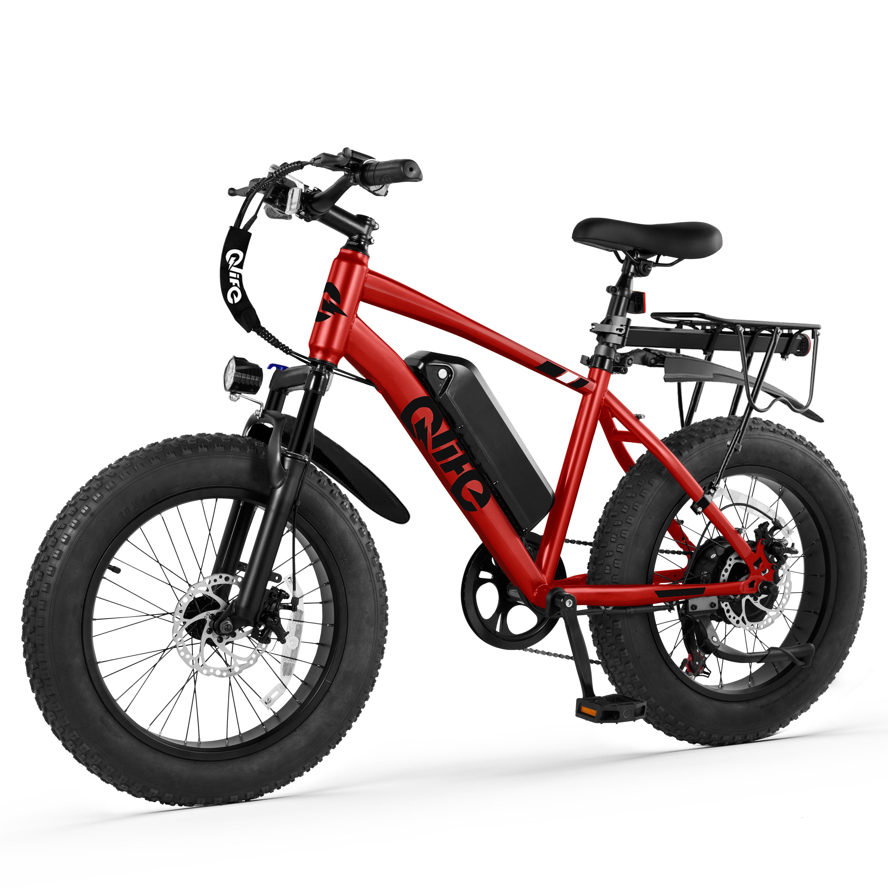 Racer 20x4.0'' Fat Tire Electric Bike For Adults