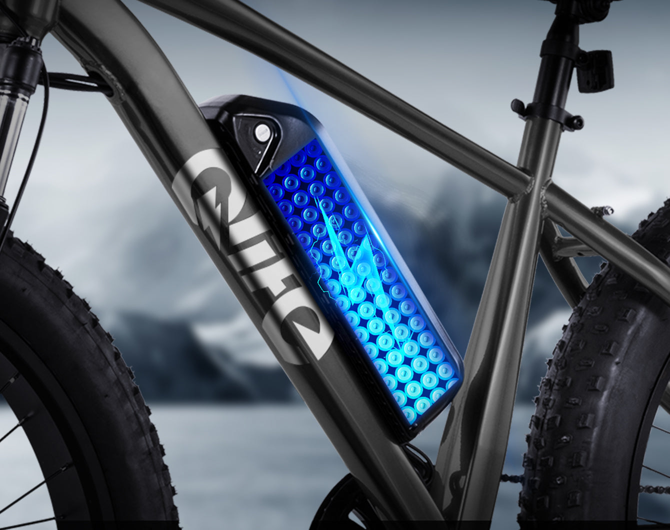 65-Miles Range & UL-Certified 48V/13Ah Battery