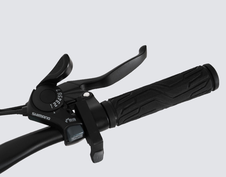 Shimano 7-Speed Gear System & Thumb Throttle