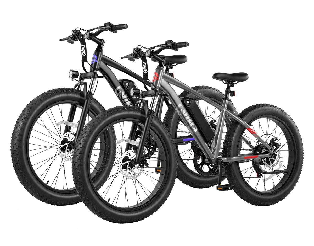 Qlife® Ebike Combo Sale Racer Plus 26x4.0'' Fat Tire *2