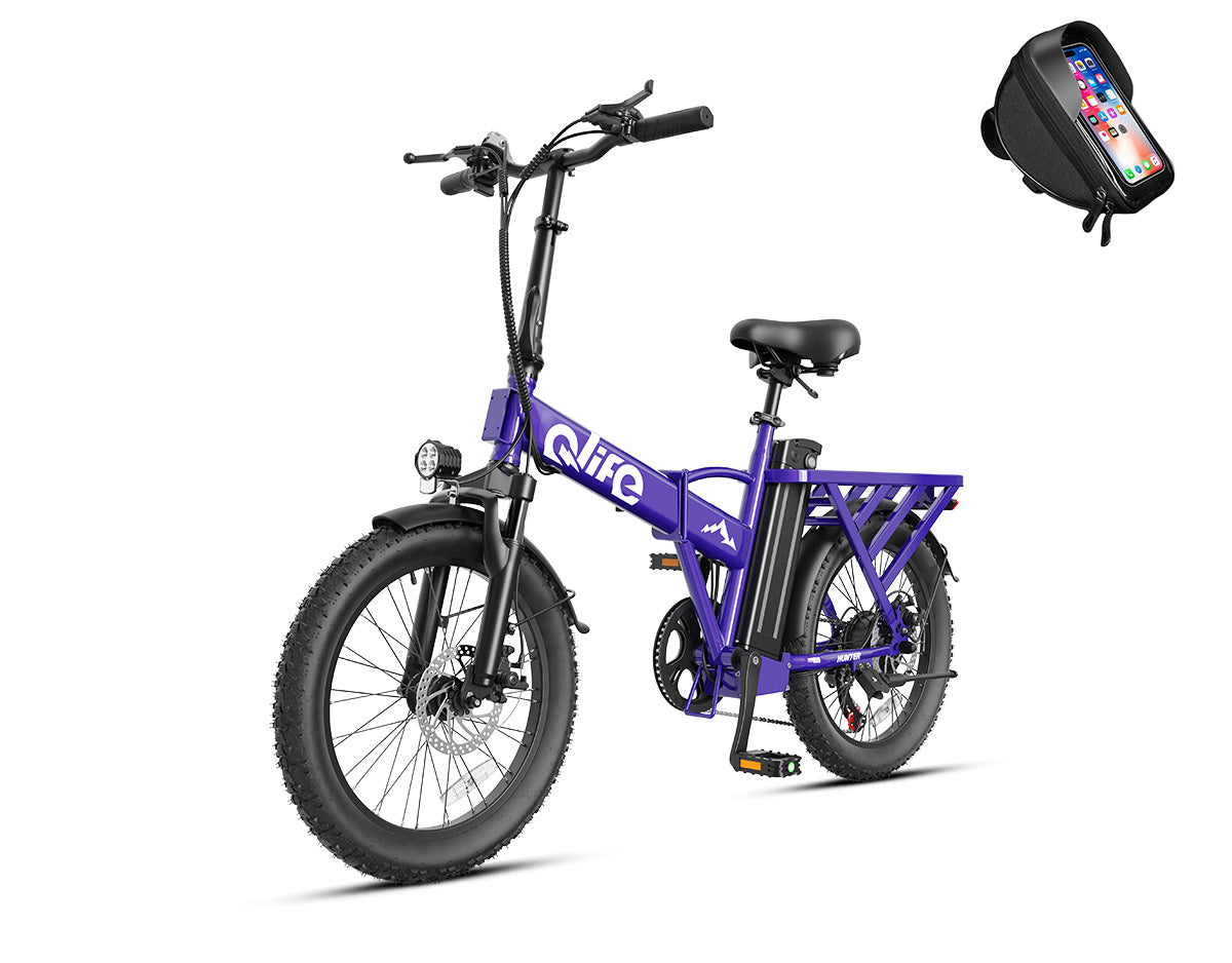 Hunter All-Terrain Folding Electric Bike for Adults