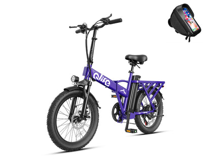 Hunter All-Terrain Folding Electric Bike for Adults