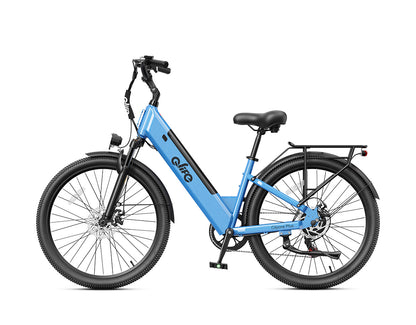 Cityone Plus Step-Thru Electric Commuter Bike, Standard, Light Blue
