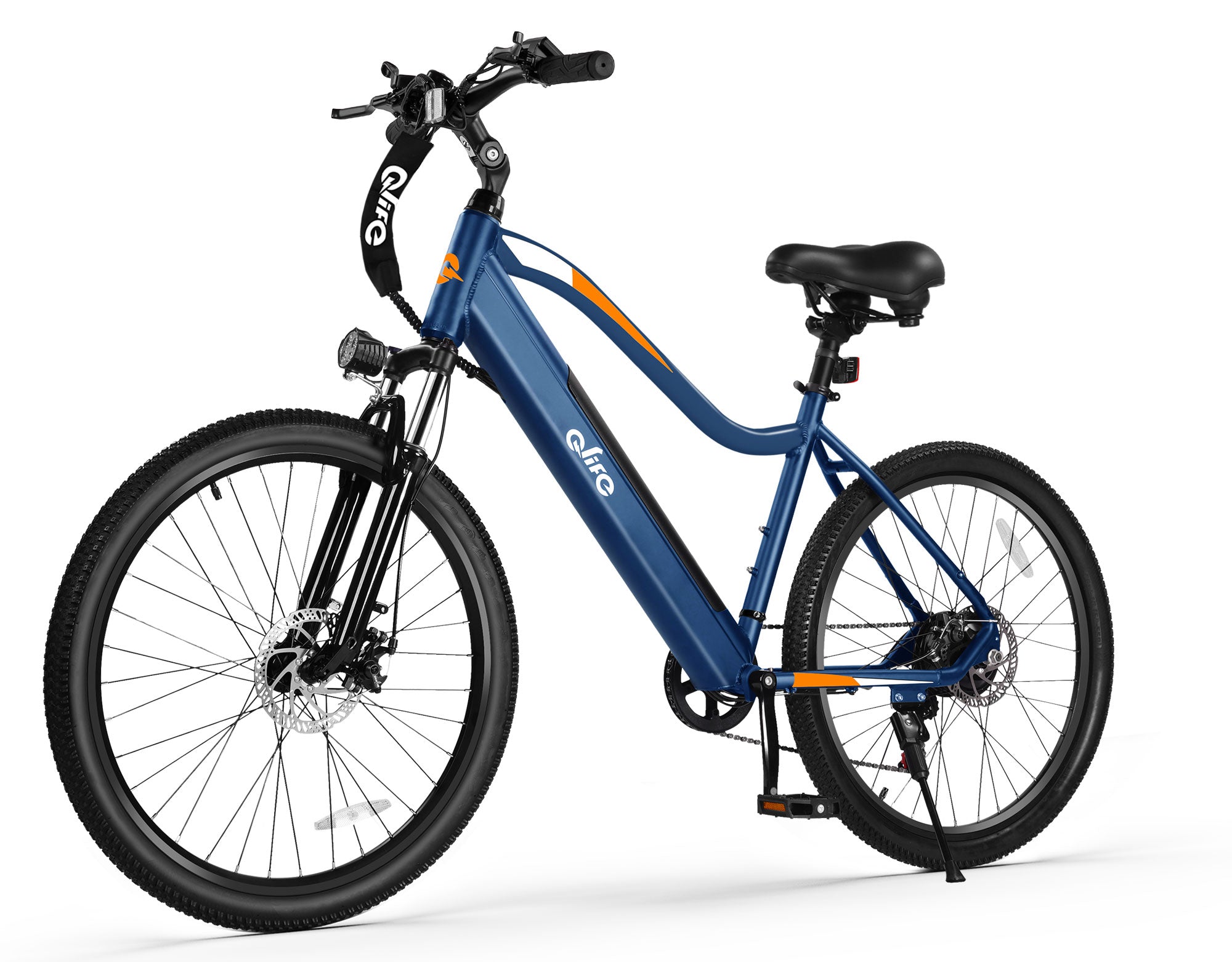 Cityone Step Over 2.0 Electric Mountain Bike, Classic Frame, Blue 2