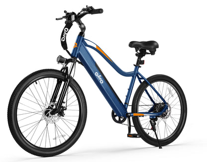 Cityone Step Over 2.0 Electric Mountain Bike, Classic Frame, Blue 2