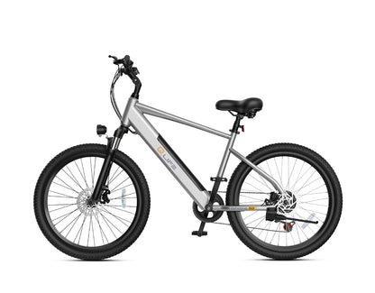 Cityone Step Over 2.0 Electric Mountain Bike, Updated Frame, Silver 2