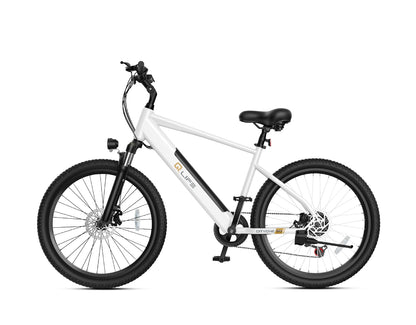 Cityone Step Over 2.0 Electric Mountain Bike, Updated Frame, White 2