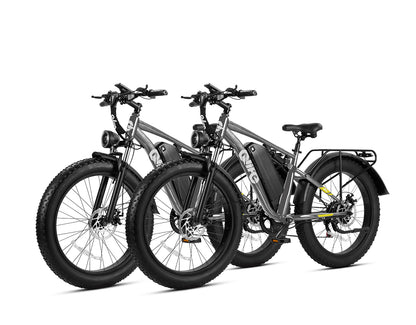 Qlife® Ebike Combo Sale Racer Plus 26x4.0'' Fat Tire 2.0 *2
