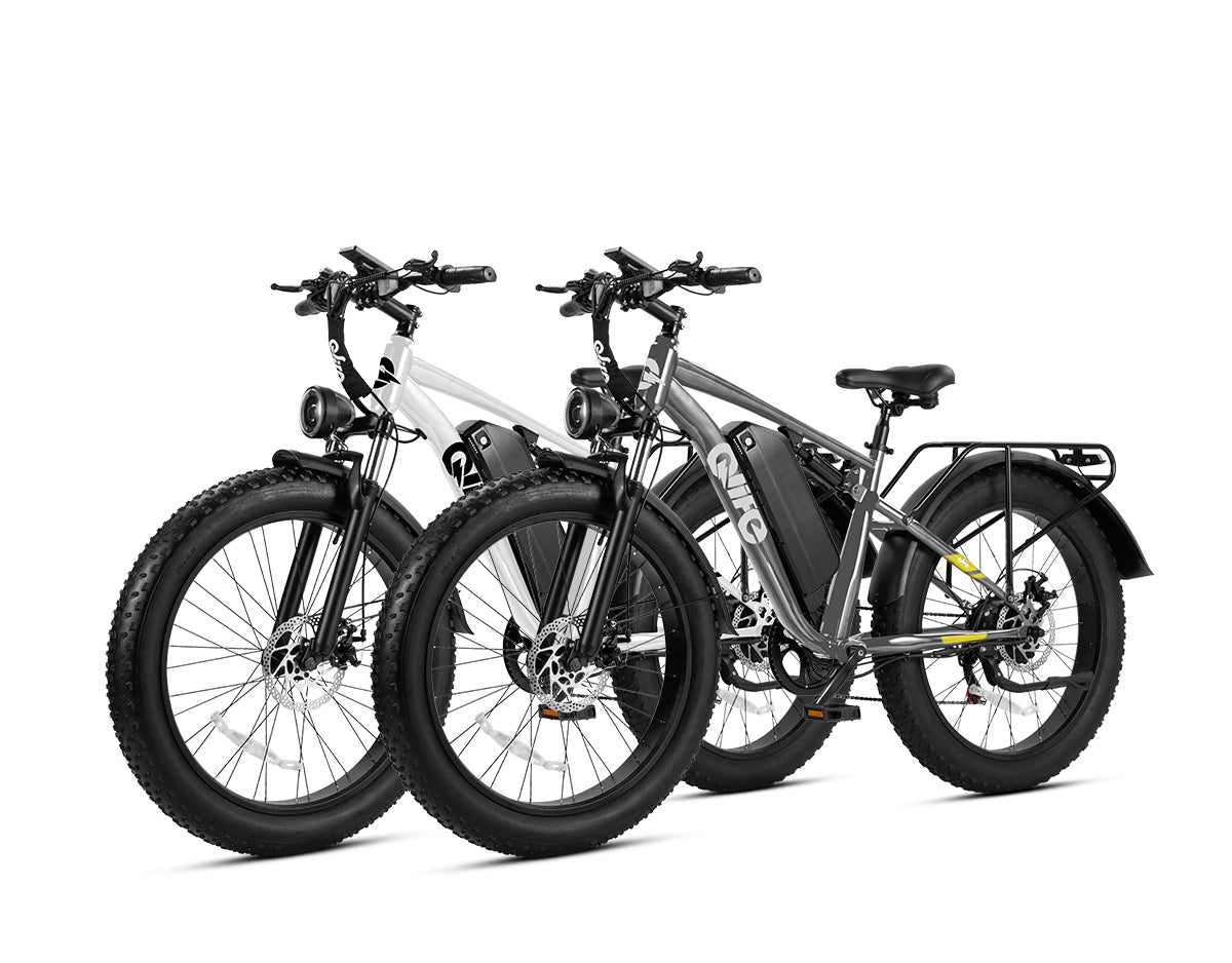Qlife® Ebike Combo Sale Racer Plus 26x4.0'' Fat Tire 2.0 *2