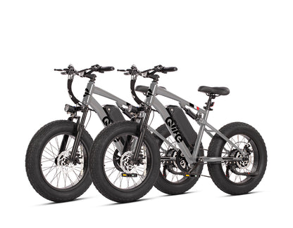 Qlife® Ebike Combo Sale Racer 20x4.0 Fat Tire 2.0*2