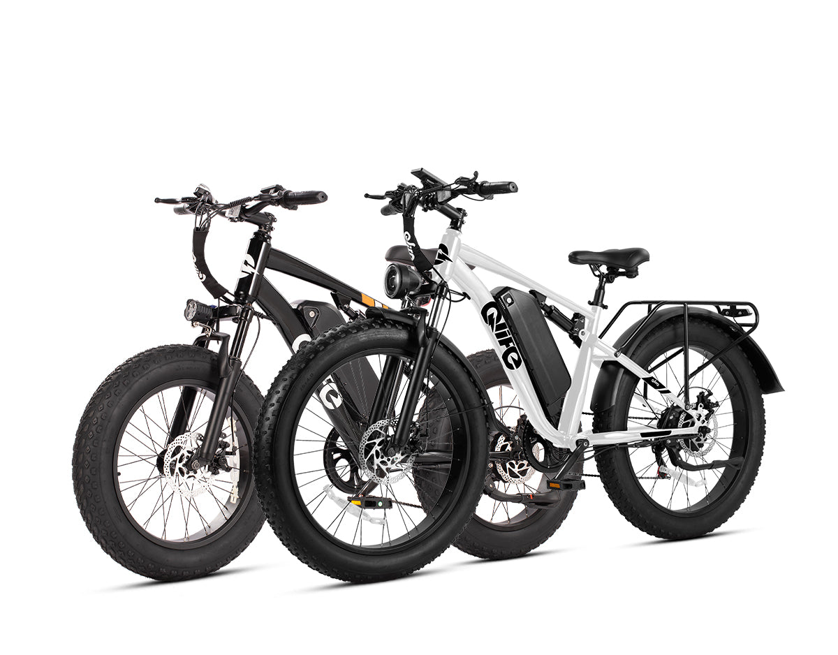 Qlife® Ebike Combo Sale Racer 20x4.0'' Fat Tire 2.0+Racer Plus 26x4.0'' Fat Tire 2.0