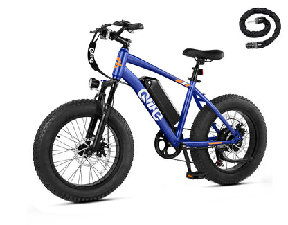 Racer 20x4.0'' Fat Tire Electric Bike For Adults