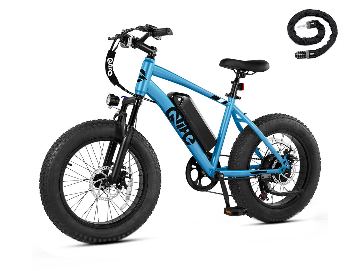 Racer 20x4.0'' Fat Tire Electric Bike For Adults