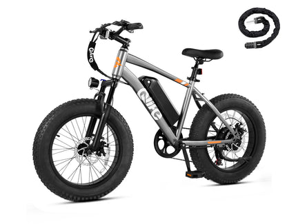 Racer 20x4.0'' Fat Tire Electric Bike For Adults
