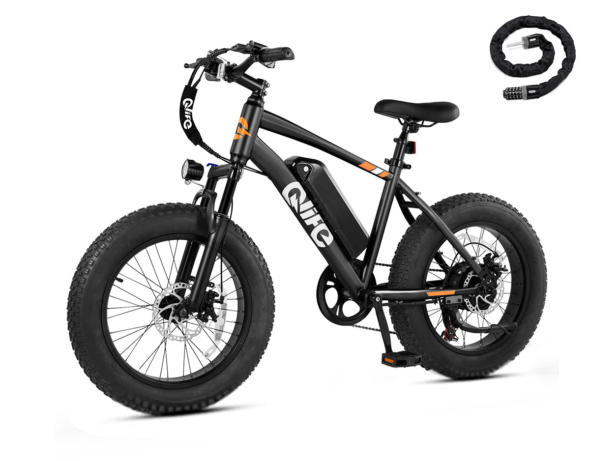 Racer 20x4.0'' Fat Tire Electric Bike For Adults