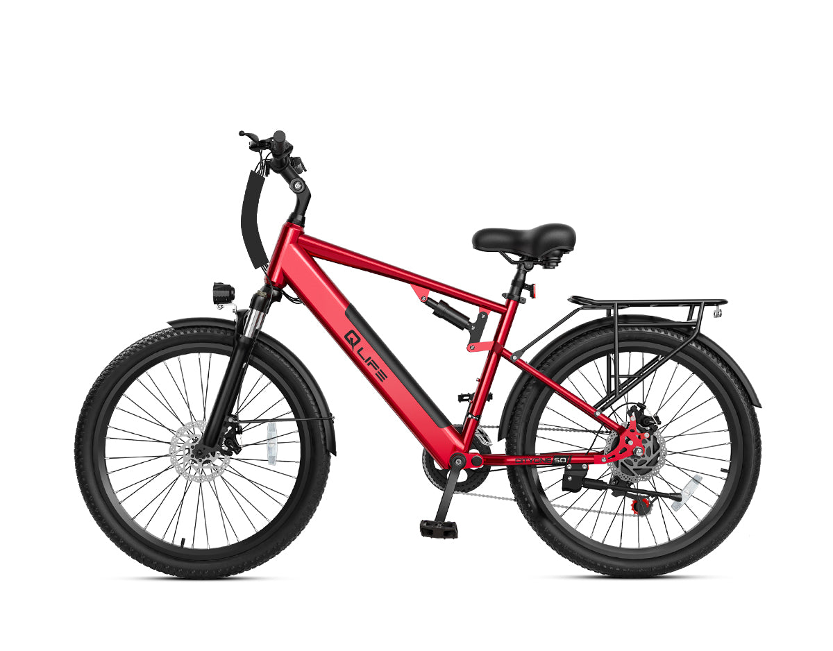 Cityone Step Over Ultra Full Suspension Mountain eBike for Adults