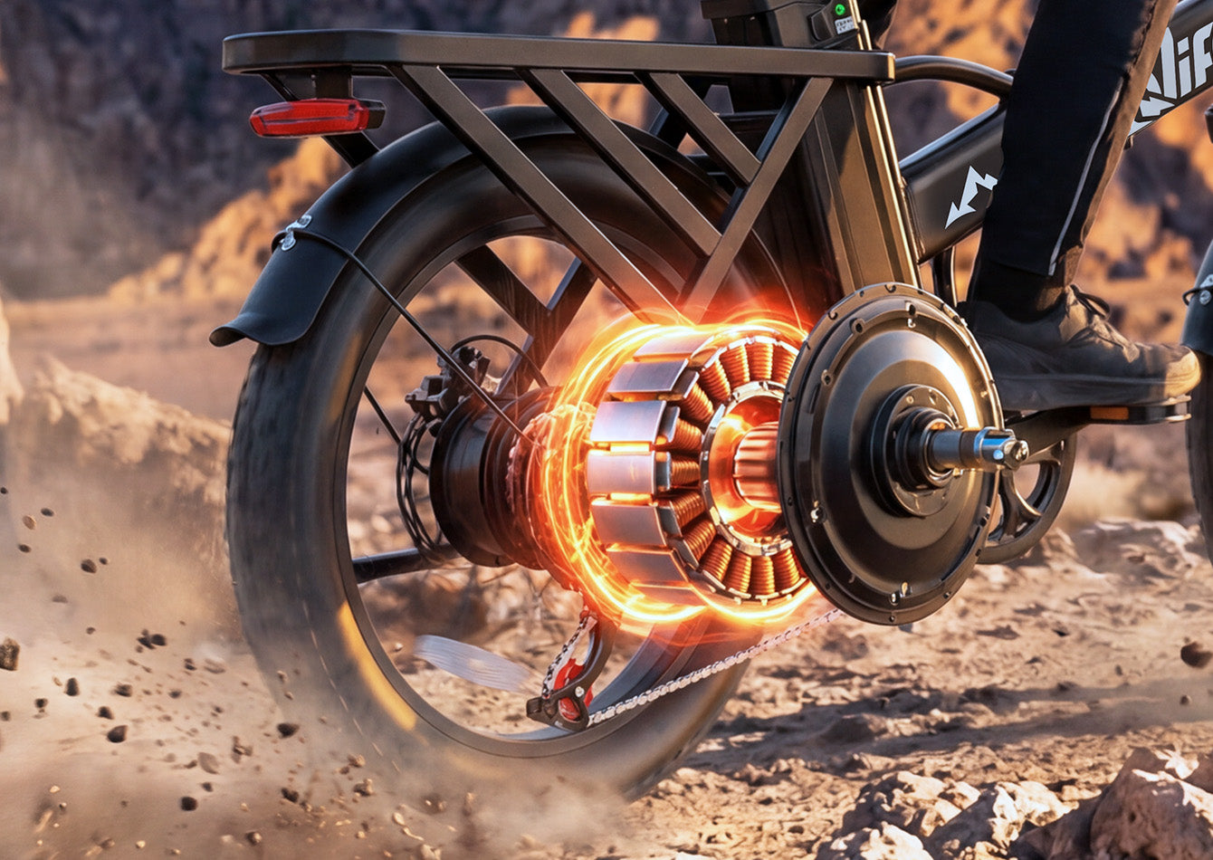Torque That Outperforms the CompetitionPeak 1200W Motor · 80Nm High Torque