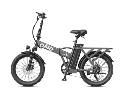 Hunter All-Terrain Folding Electric Bike for Adults, Standard, Grey