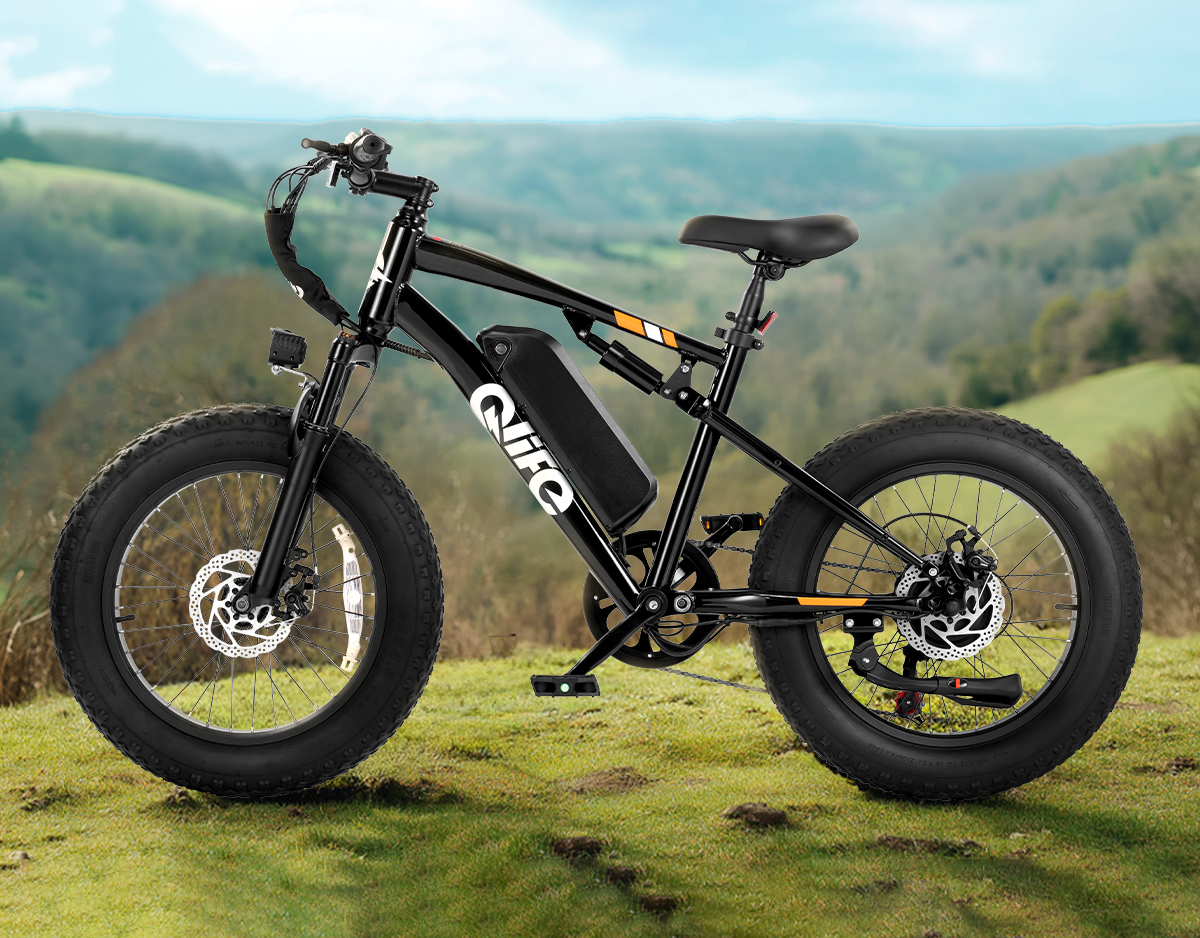 Racer 20x4.0'' Fat Tire 2.0 Electric Bike, Lifestyle