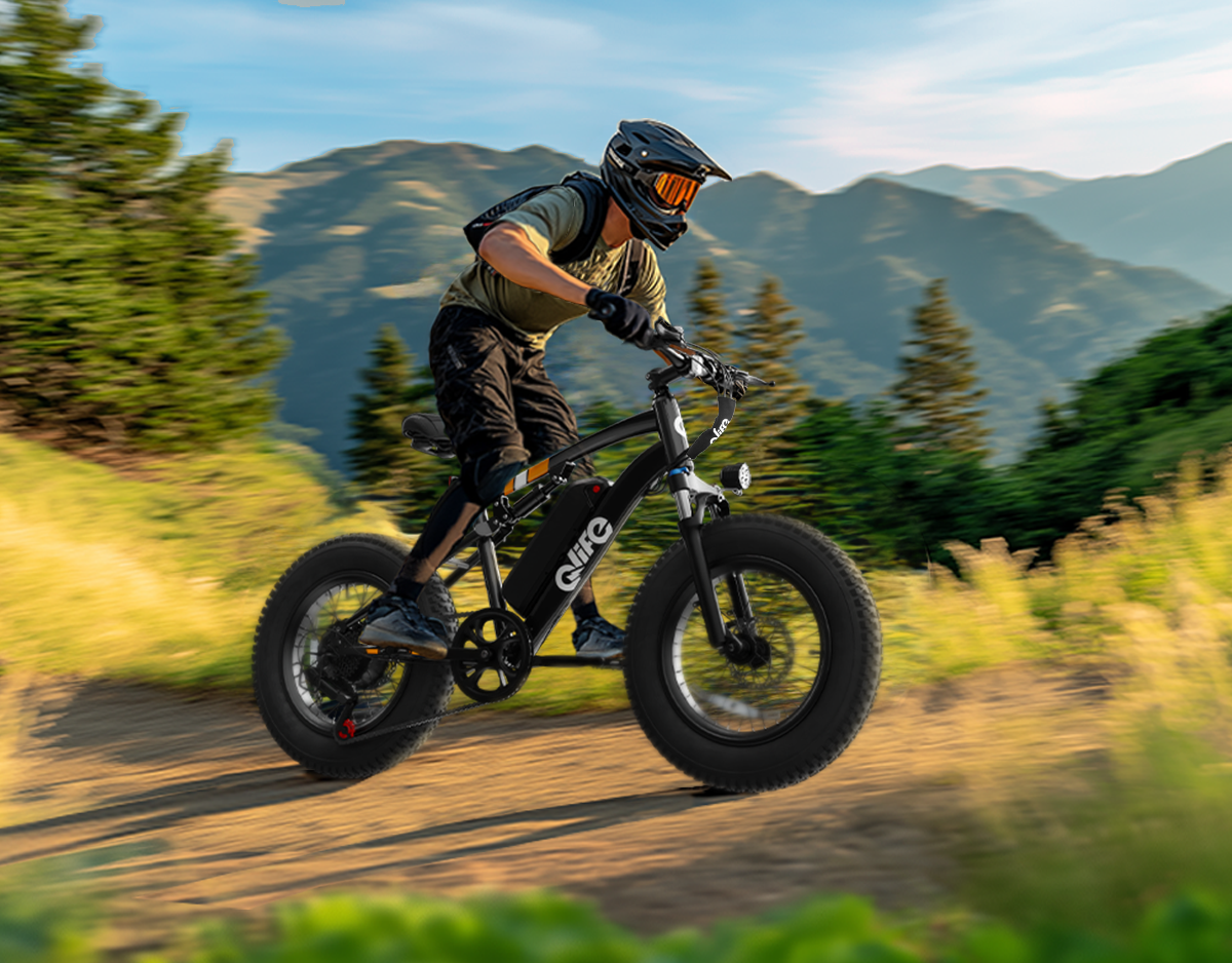 Racer 20x4.0'' Fat Tire 2.0 Electric Bike, Lifestyle 4